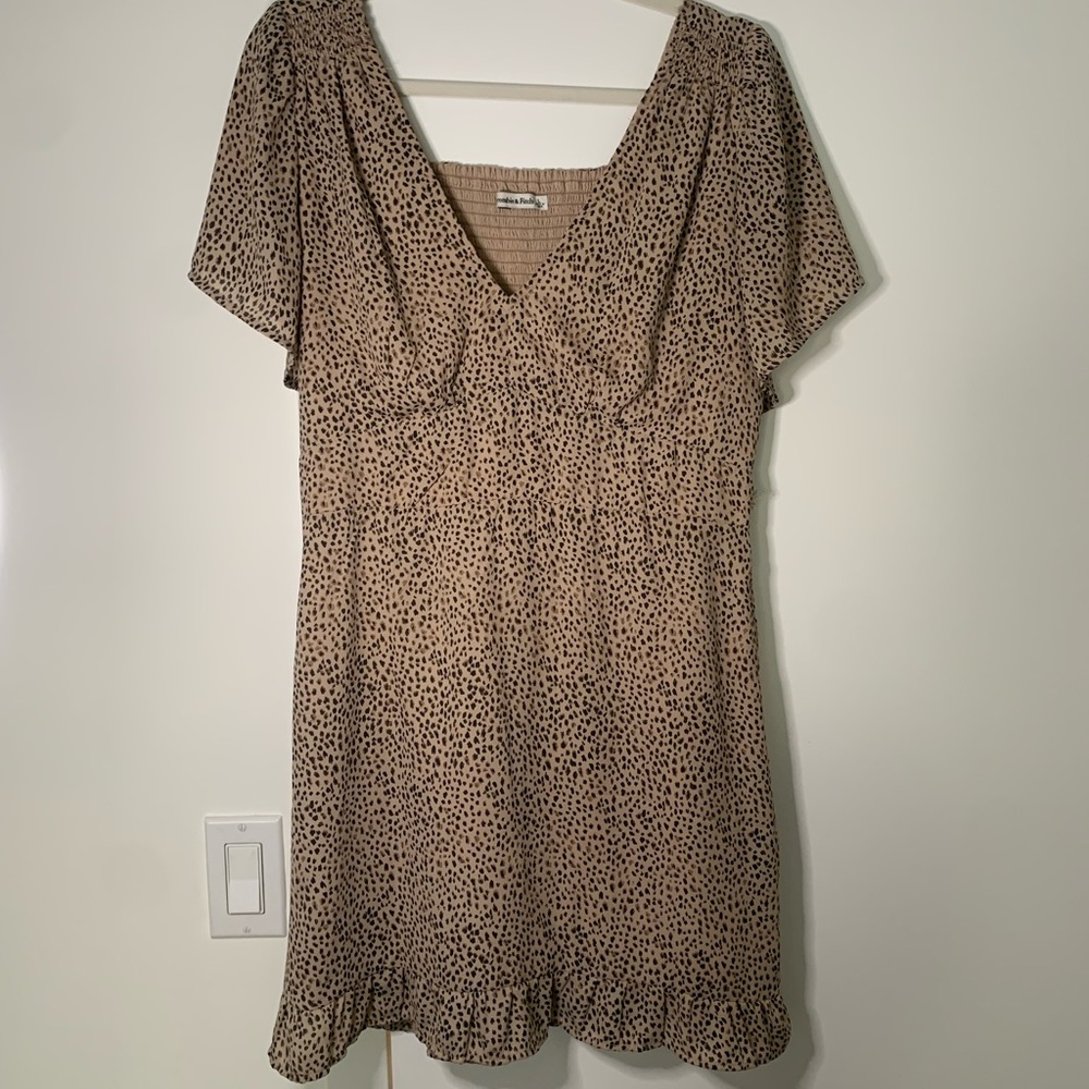 Abercrombie & Fitch Leopard Mini Dress